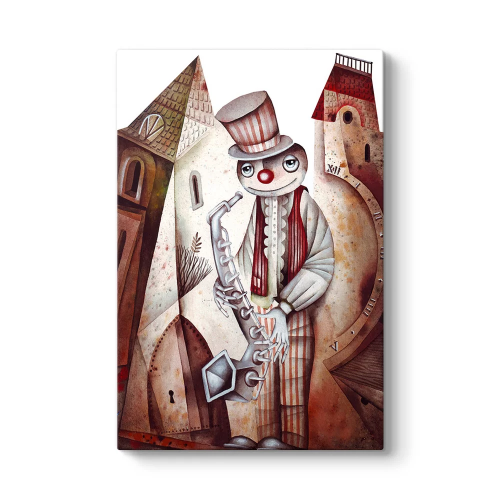 Tenor Sax Player Tablo - Model 2